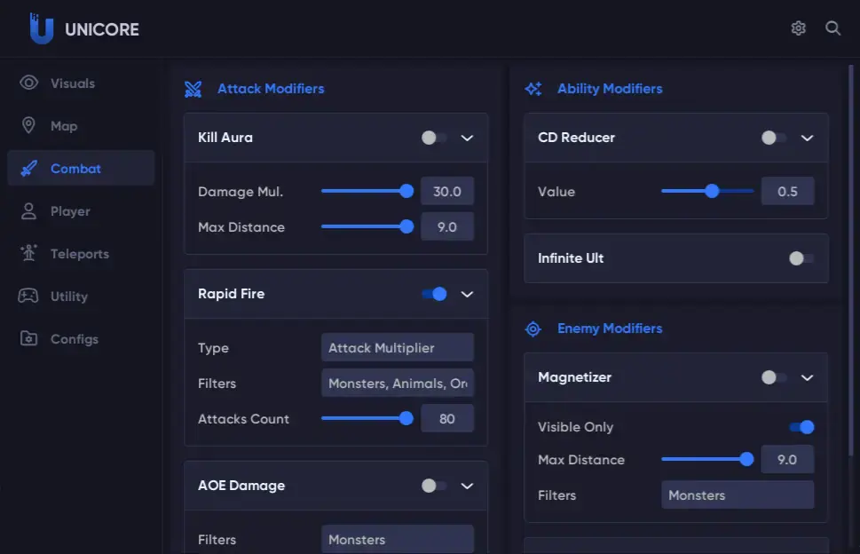 UNICORE — GENSHIN IMPACT screenshot 1